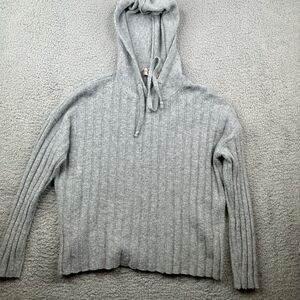 Philosophy by republic gray ribbed cropped Sweater size small